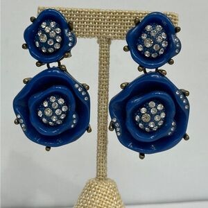 Oscar de la Renta earrings new